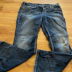 Silver Aiko Bootcut Jeans